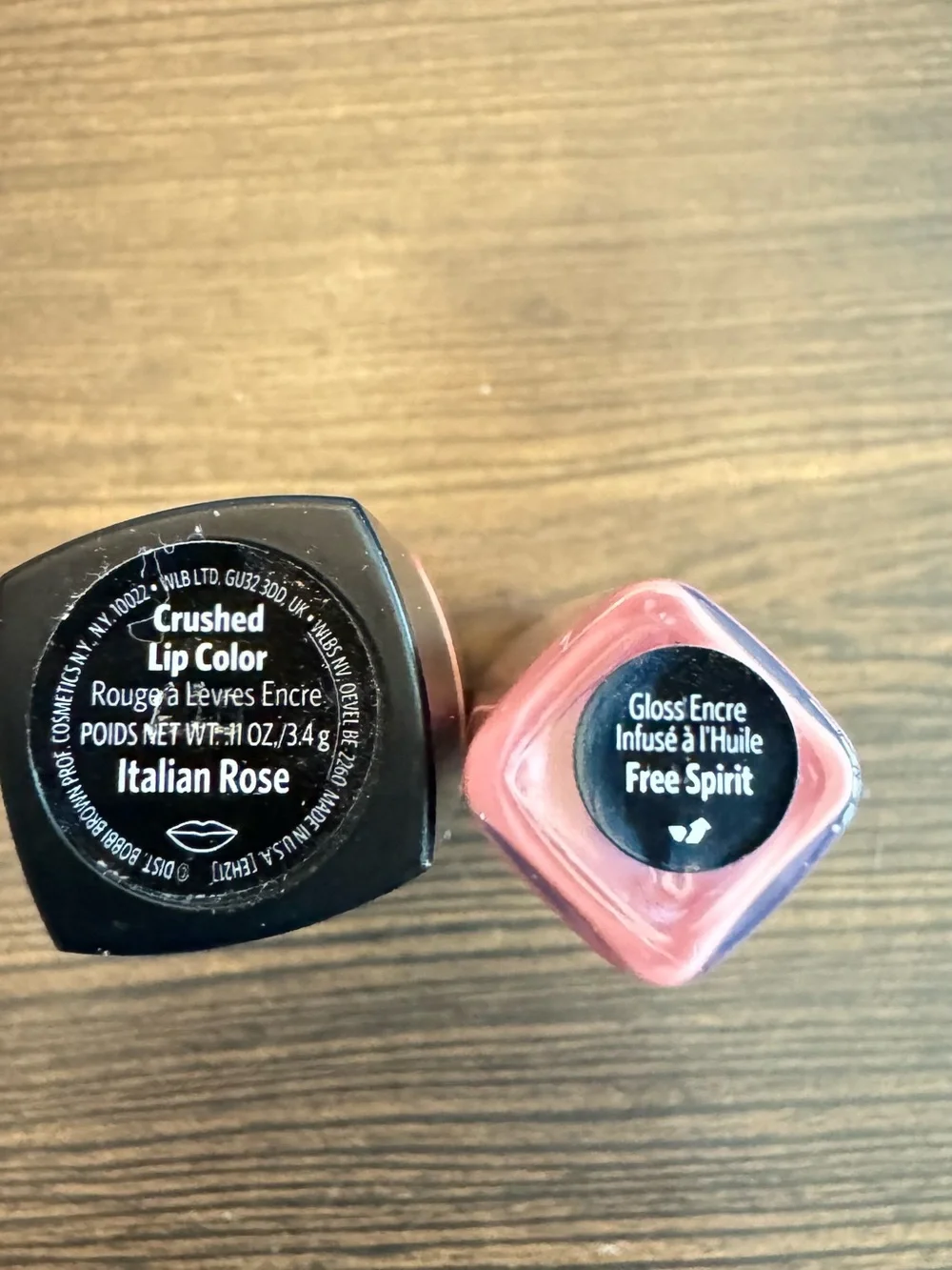 Bobbi Brown Lipstick and Liquid Lip in Muted Rose